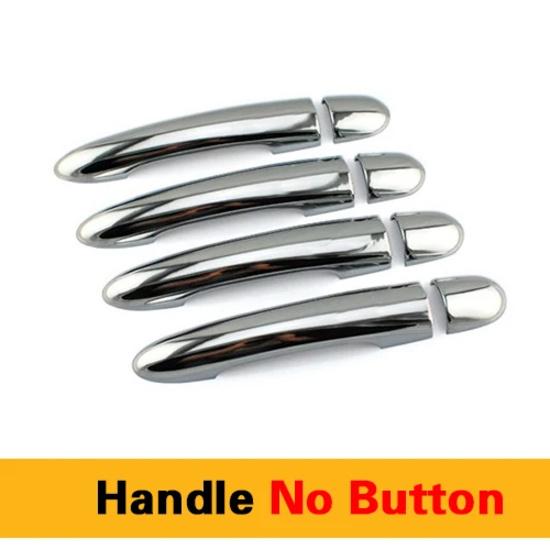 For Renault Koleos Luxurious Chrome Door Handle Covers 2007-2015 Accessories Trim Set of 4Pcs Car Styling 2009 2010 2013 2014