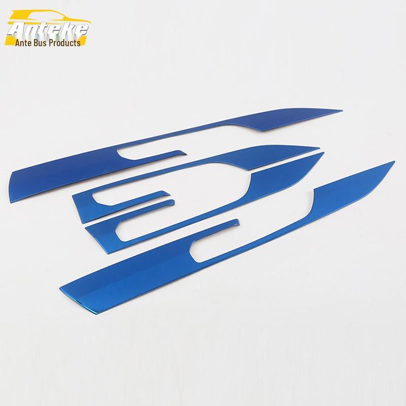 Fits 18 Lynk & Co 02 Models: Interior Door Handle Decorative Frame & Armrest Bright Patch.