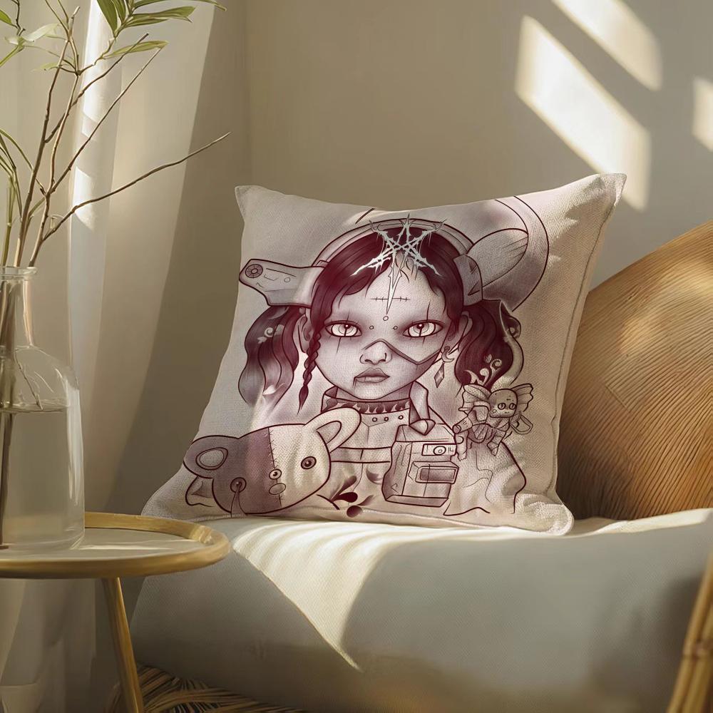 B-Bringmetheh-Horizon Pillow Case Pillowcase, Double-Sided Printed, Sofa Cushion, Bedroom Headboard