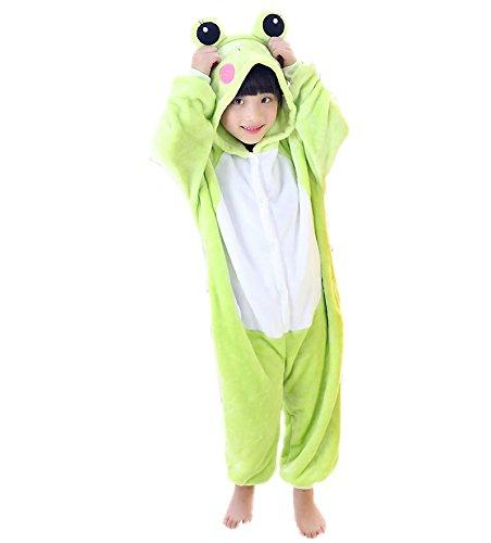 

Children s Animal Kigurumi Pajamas, Kids Frog Kigurumi (Kids Size 140cm)