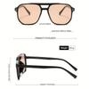 Rectangular Women's Fashion Glasses Perfect for Everyday Wear and Travel  PC Lens Anti-Reflective and Lightweight
