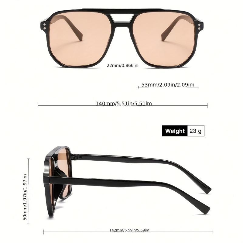 Rectangular Women's Fashion Glasses Perfect for Everyday Wear and Travel PC Lens Anti-Reflective and Lightweight