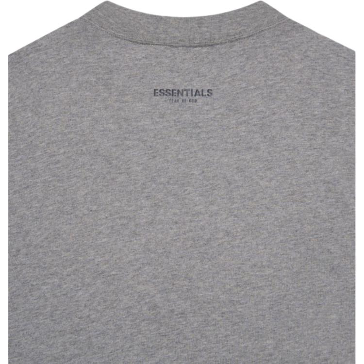 Fear of God Essentials 3-Pack Crewneck Short Sleeve Tees Men Tops Dark-Oatmeal FOG-SS22-189