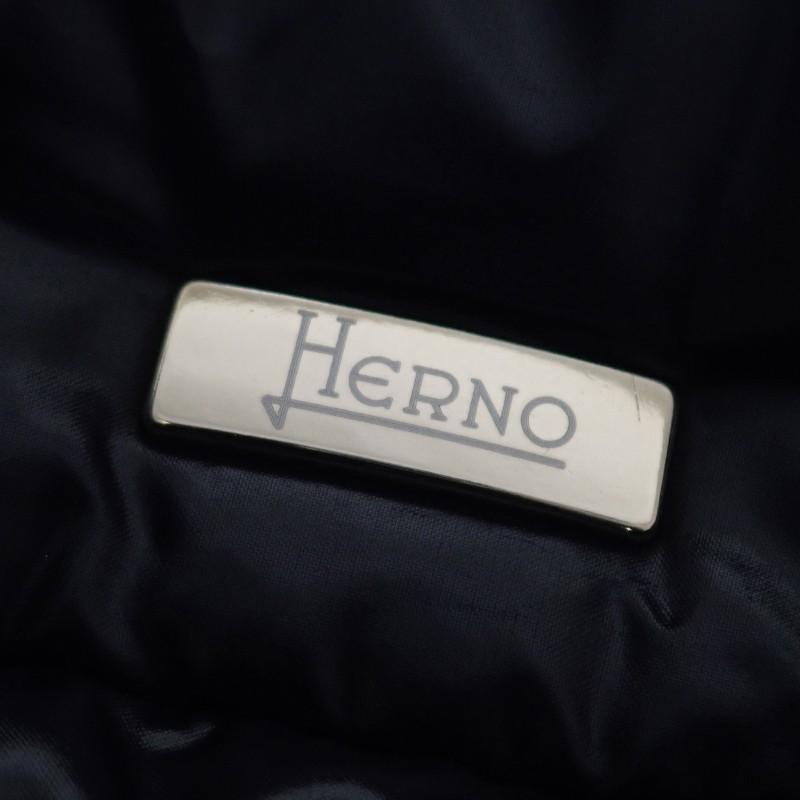 Herno  PI0046DIC120179300 38 Down jacket black Nylon Women