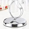 Metal Wine Glass Holder Freestanding Rack for 6 Glasses Compact Goblet Organizer for Kitchen Countertop And Bar