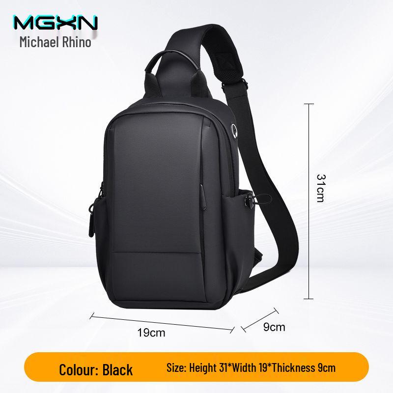 Trendy Crossbody Chest Bag: Stylish, Lightweight, Unisex Travel & Commute Shoulder Bag