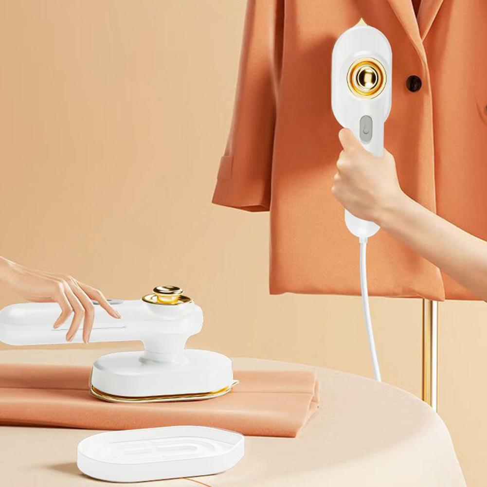Travel Steam Iron for Clothes Fast Heat-Up Dry and Wet Ironing Machine Clothing Steamer for Home and Travel