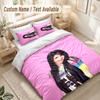 Selena Gomez Bedding Set, 1 Duvet Cover & 2 Pillowcases Soft Comfortable Bedroom Home Textile Decor