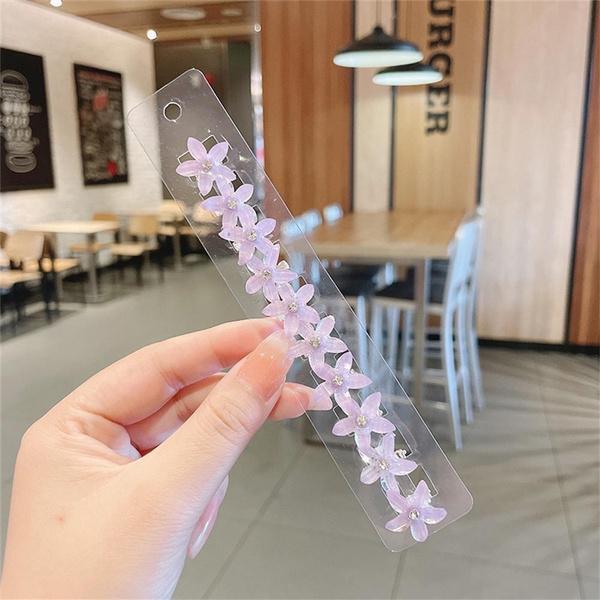 

Модные мини-заколки для волос с цветами для девочек, милые детские заколки со стразами, заколки для укладки волос, аксессуары для волос, головные уборы