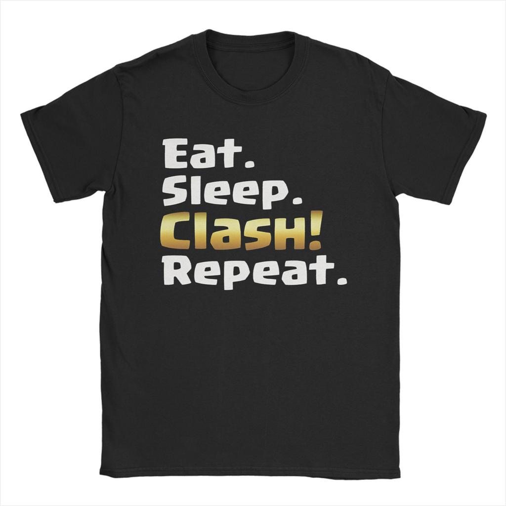 Fashion RRoyales T Shirt King of Clash PEKKA Cotton TShirts for Unisex Harajuku Casual Tee Shirt Short Sleeve Oversized Top
