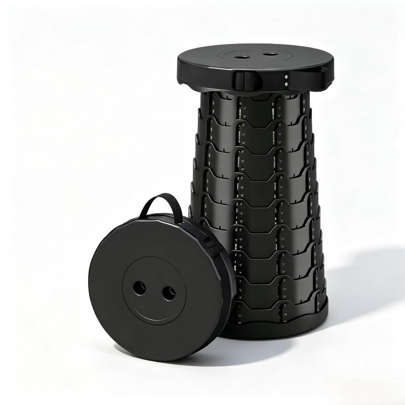 Outdoor Portable Folding Stool,lightweight,with Telescopic and Retractable Designs,suitable for Fishing,hiking and Barbecuing
