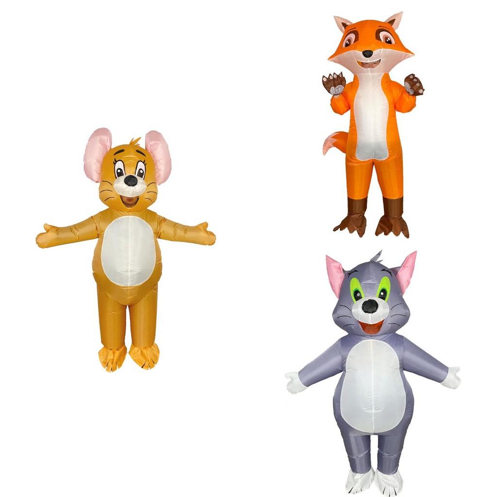 Patrick Star Stitch Tom And Jerry Inflatable Costume For Kids And Adults Perfect For Halloween And Cosplay Events