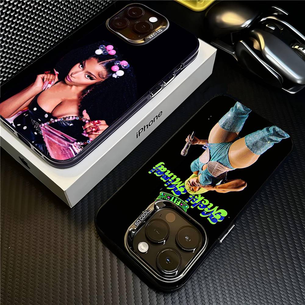 Nicki Minaj Rapper Phone Case For IPhone 16 15 14 13 12 11 Pro Max 17 Plus Colorful Cover