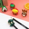 With Keychain Cartoon Pencil Sharpener Animal Shape Pencil Cutter Kawaii  Student Supplies