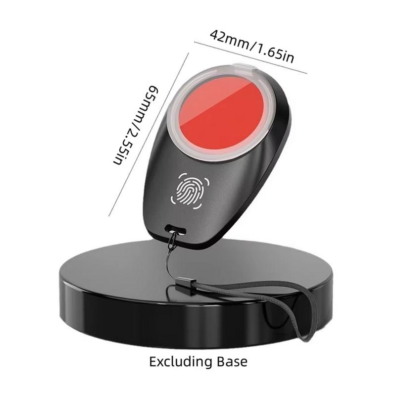 Portable Fingerprint Stamp Pad Finger Ink Stamp Pad Business Office Seal Tool Contract Fingerprint Press Seal Craft Supplies