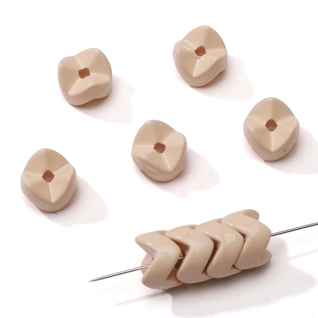 5/20Pcs Acrylic Music Gear Beads For DIY Necklace Bracelet Earrings Jewelry Making Craft Accessories
