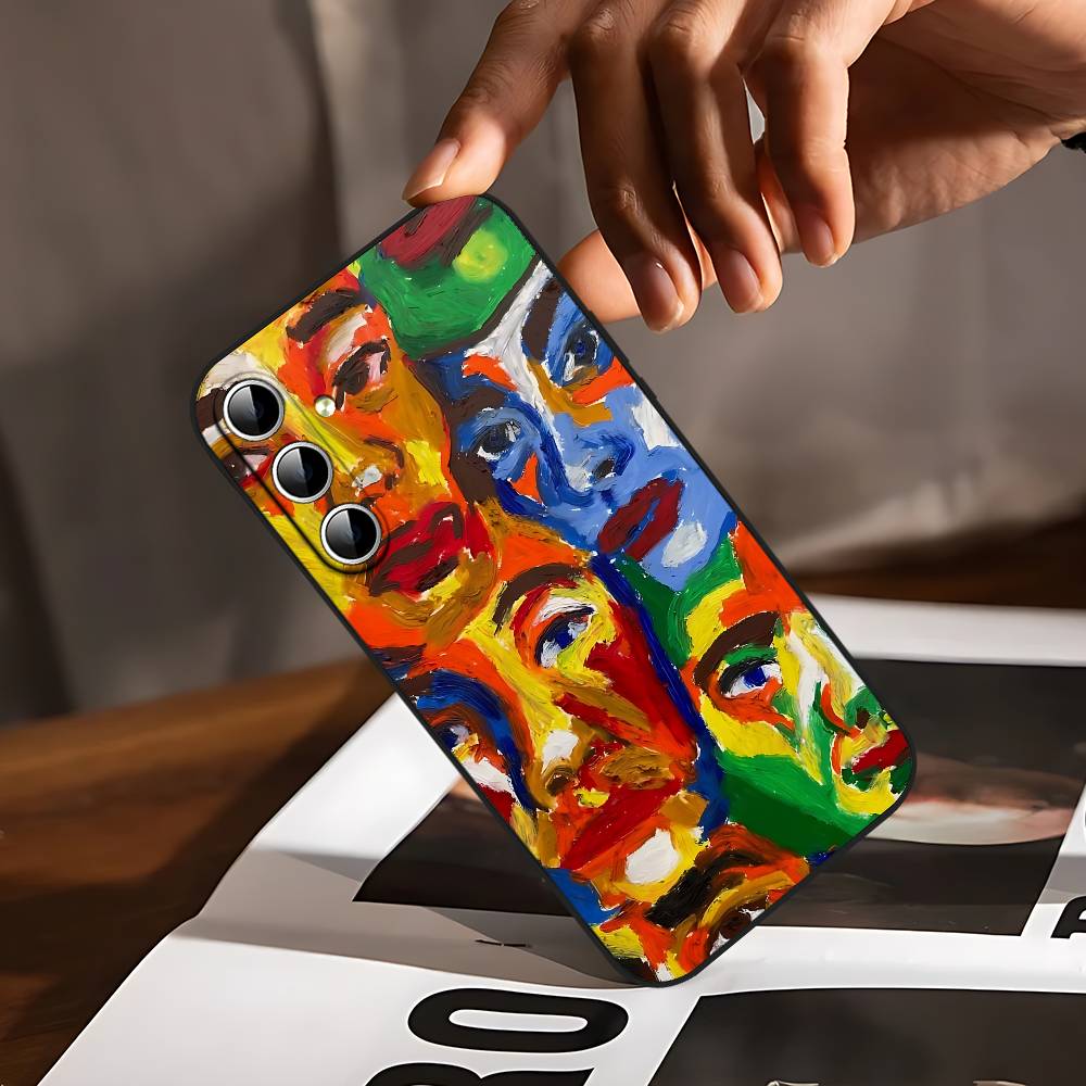 Picasso Abstract Art Painting Phone Case Slim Shockproof Case Protection For Samsung S24/S25/S22/S30/Note20/Lite/Ultra/5G/Plus S25PLUS
