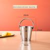 ZISIZ Stainless Steel Ice Bucket