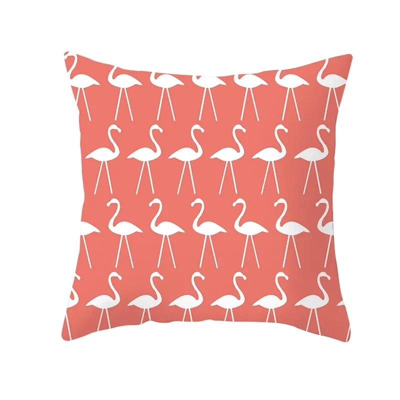 Coral Pillow Case Spring Home Decor Decorative Live Coral Tropical Style Pillow Cushion Cover for Sofa ize Funda Cojin