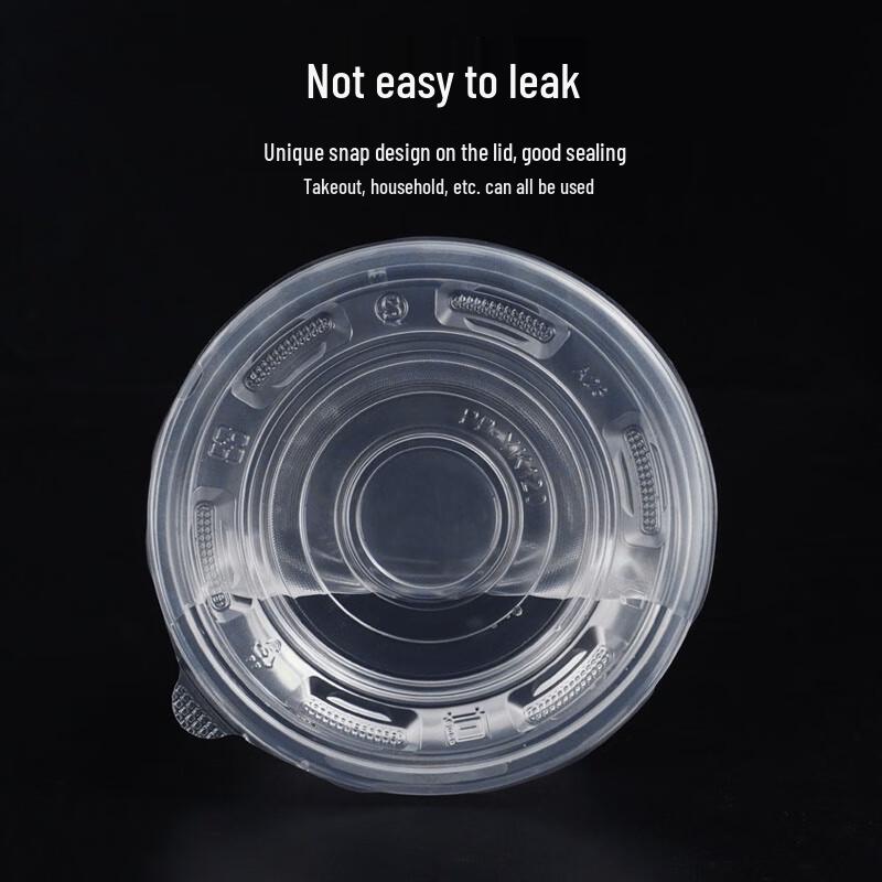 Yudefeng Disposable Plastic Round Bowls