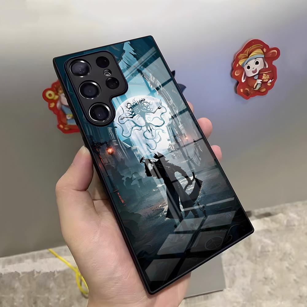 

BloodBorne Phone Case For Samsung S26 S25 Ultra S23 S22 S24 S20 Fe S21 Plus A54 A53 A16 Glass Cover Samsung s23plus