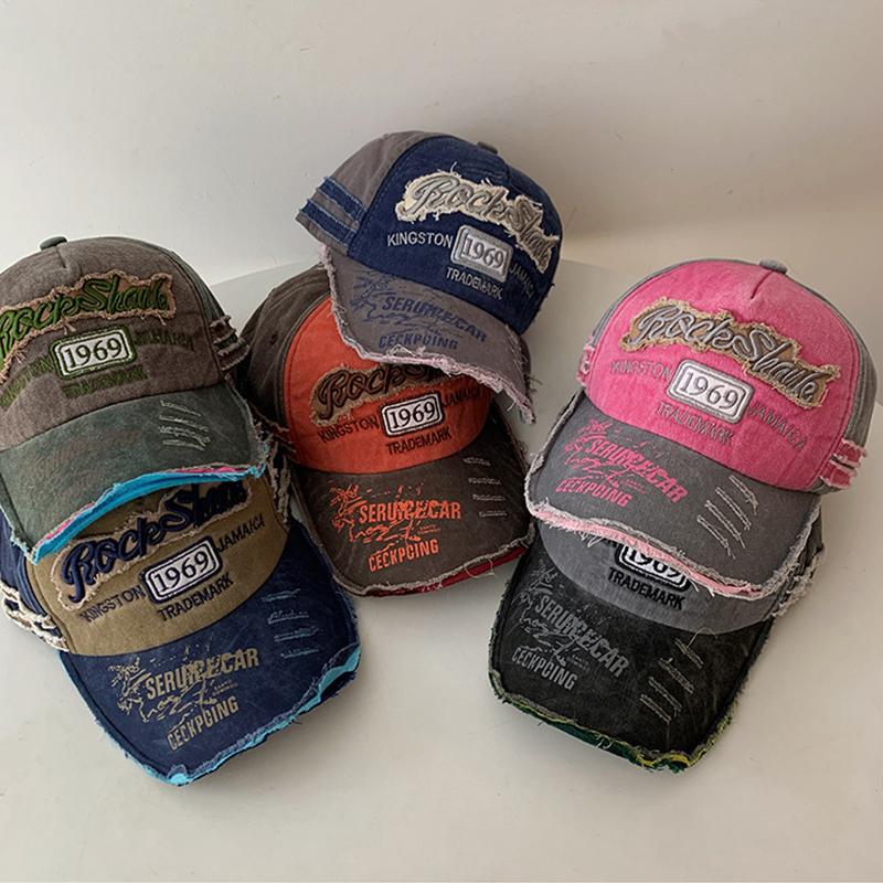 Yto Household Items Women's Letter Prints Embroidery Baseball Cap For For Men And Hip Hop Patchwork Street Style Sun Protection Hat Outdoor Use Dad Trucker Hats Latest 54-6