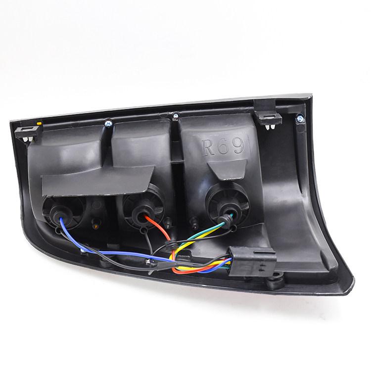 Qingling Pickup Truck Tail Light Assembly for 98TFR Isuzu: Rear Brake Light, Reversing Light, Turn Signal.