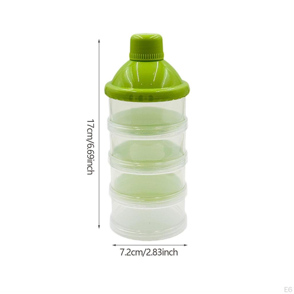 Milk Powder Dispenser Formula Pots Candy Storage Container Box for Sugar