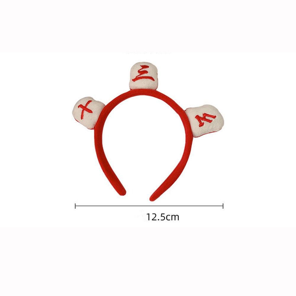 Winter For Girls Chinese Characters Korean Head Wrap Hair Hoop Women Hairband Mahjong Headband