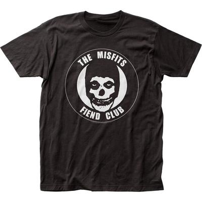 Mis Fiend Club Rock N Roll Müzik Retro Tee Unisex Tişört