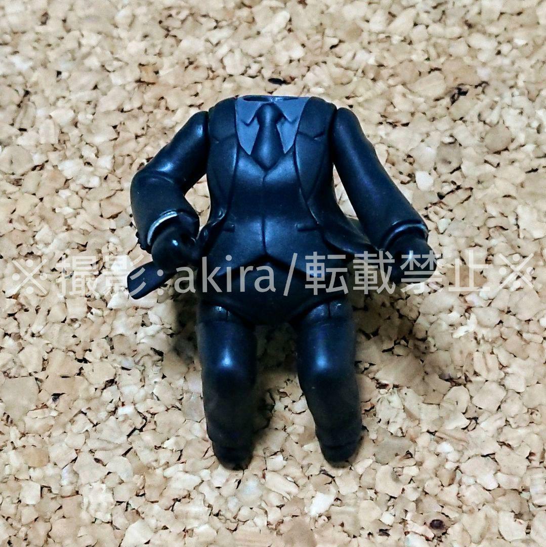 

[USED] Fate Saber Nendoroid Body Parts Suit Black Sitting