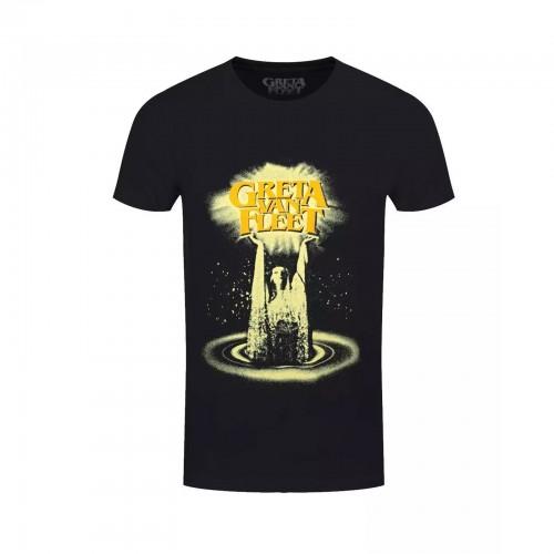 Greta Van Fleet Camiseta unisex de algodón con luces cinematográficas para adultos