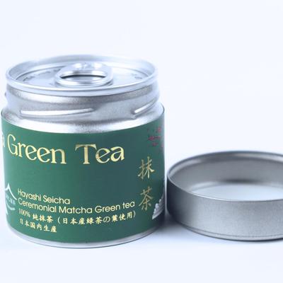 Hayashi Seicha Kuon 30g Can Shizuoka-made Ceremonial Grade Japanese Tea, 100% Made In Japan, Green Tea Powder for Traditional Tea Ceremonies,