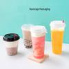 Disposable Plastic Bubble Tea Cups