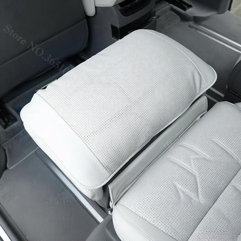 For Zeekr 009 Leather Neck Pillow Leg Rest Support Pillows Memory Foam Lumbar Support Cushion Headrest Car Interior Accessories