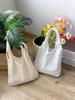 Summer Daisy Lace Girls Vest Bags Lightweight Portable Ladies Shoulder Bag Commuter College Style Student Female Book Tote