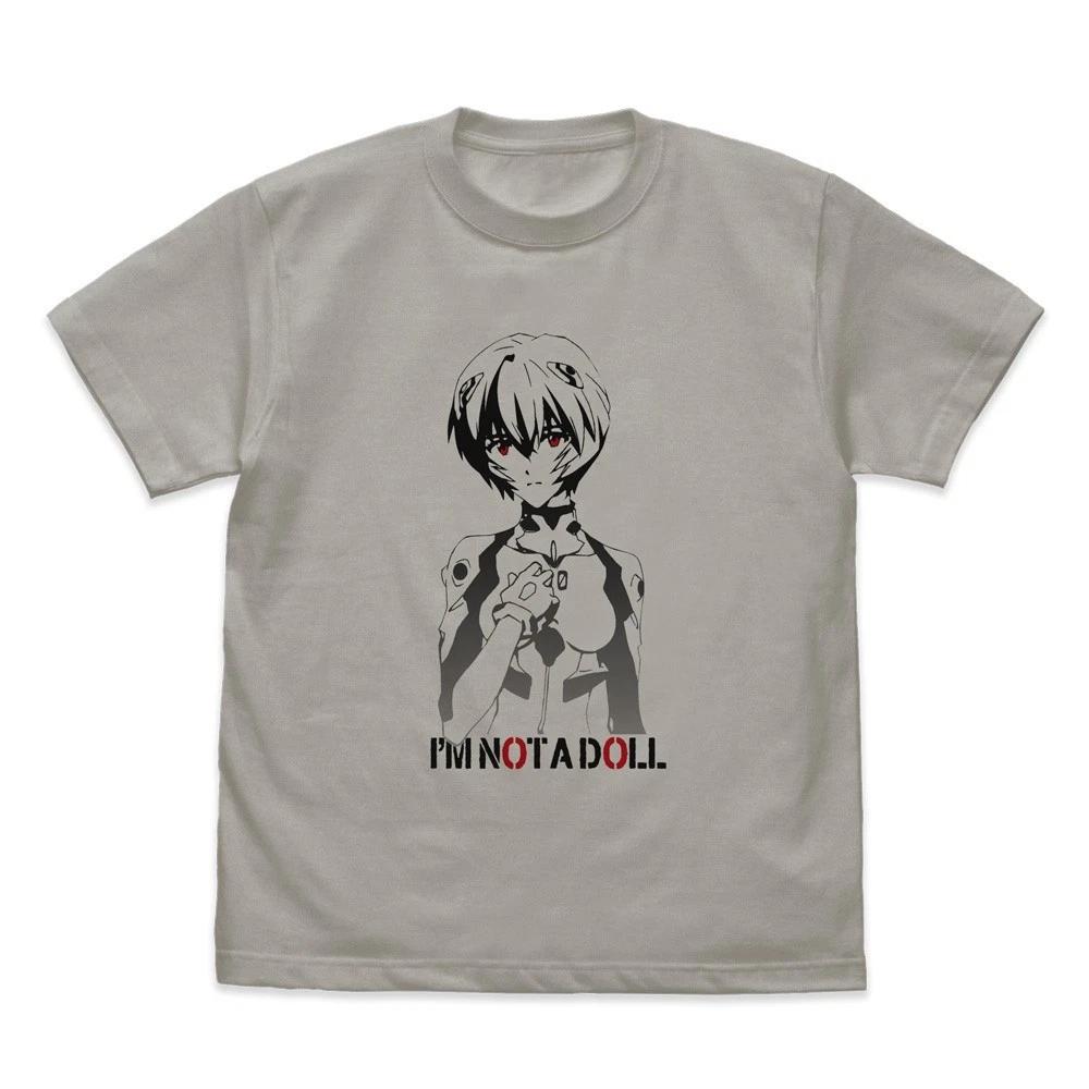 Evangelion Ayanami Rei Gradient TShirt Gray Cospa Japan Limited New Pre M