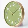 Wall Clock, Wall Clock, Stylish, Quiet, Scandinavian, Continuous Second Hand, Easy To Read, Analog Clock for Office, Classroom, Living Room, 30cm