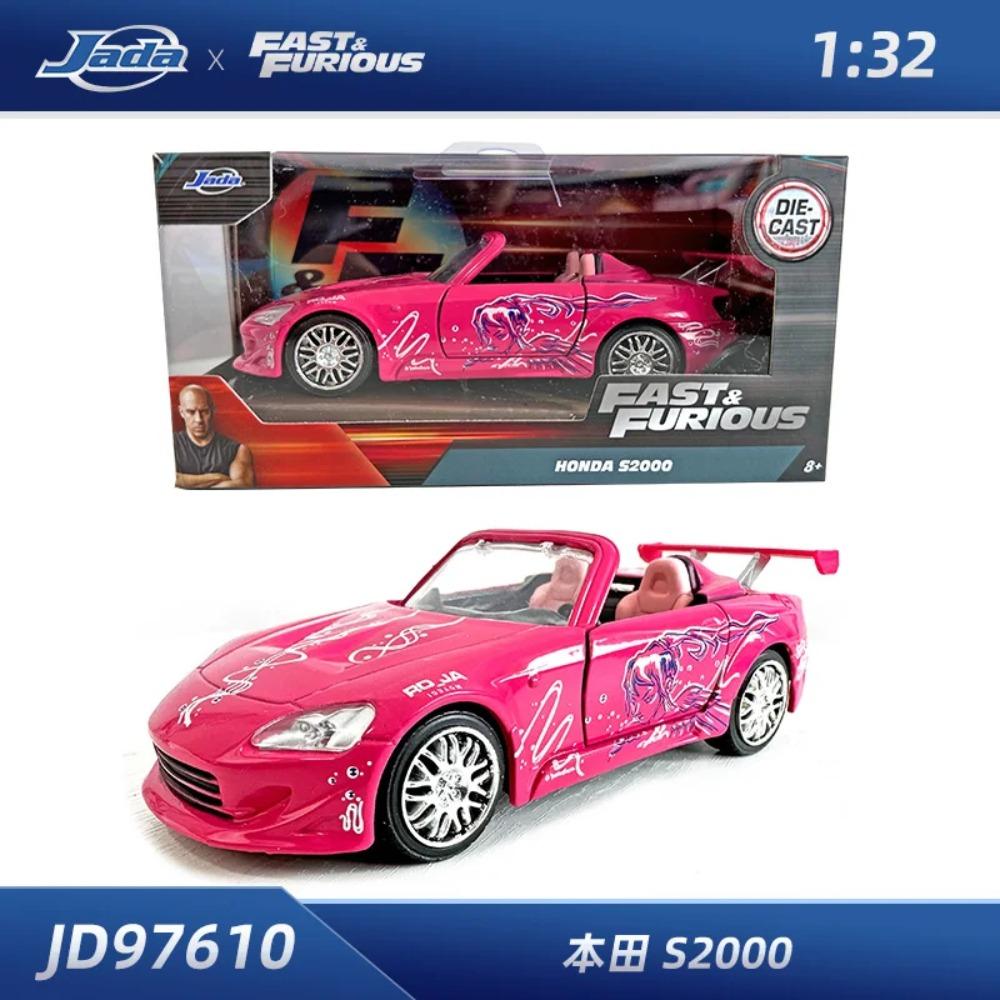 Giocattoli Jada 1:32 Auto in Lega Fast&Furious, Mitsubishi Lancer TOYATO Super Nissan Skyline GTR Jetta RX-7 Collezione Giocattoli Regalo per Bambini