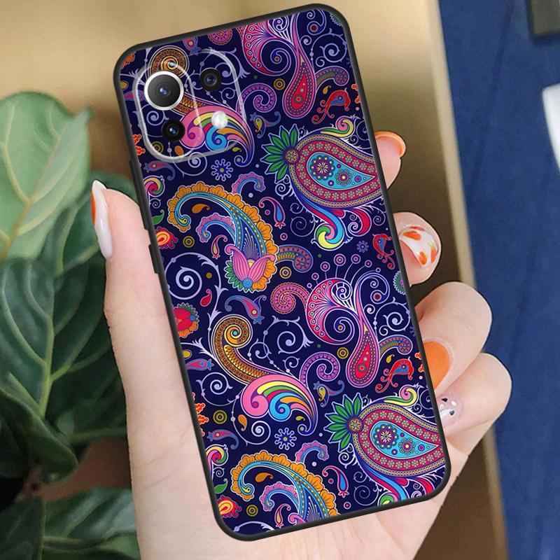 Paisley Pattern Case For Xiaomi 17 Pro Max 14 15 Ultra 13T 14T 15T Pro POCO F8 F7 F5 F6 X5 X6 X7 Pro Coque