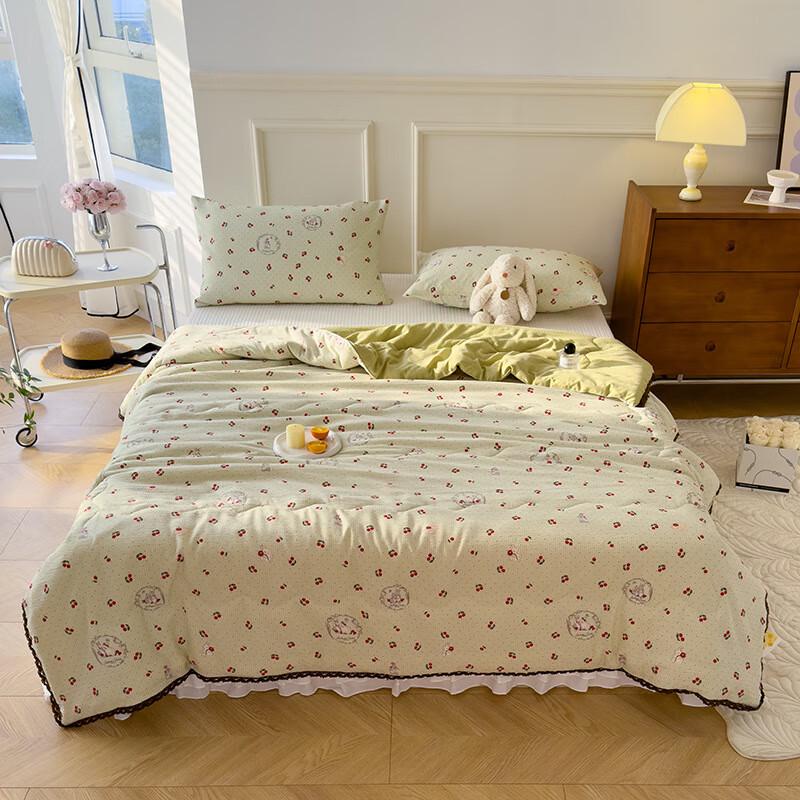 Yamo Bedruckte Sojabohnen-Baumwolle Sommerdecke