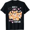 Just a Girl Who Loves Corgis T-Shirt