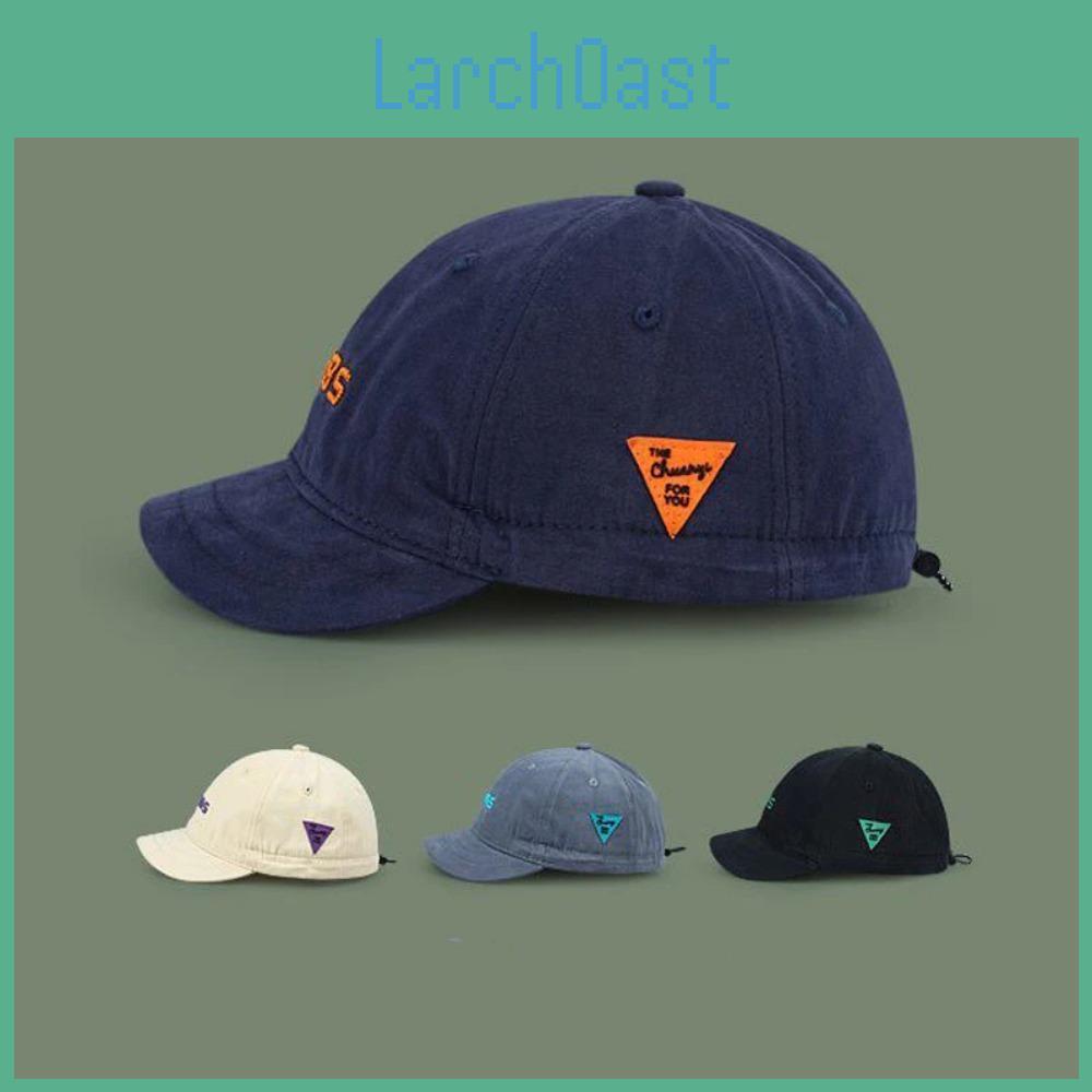 Baseball Short Brim Couple Cap Adjustable Antisun Fishing Cap Embroidery Retro Sunscreen And Shading Hat Unisex