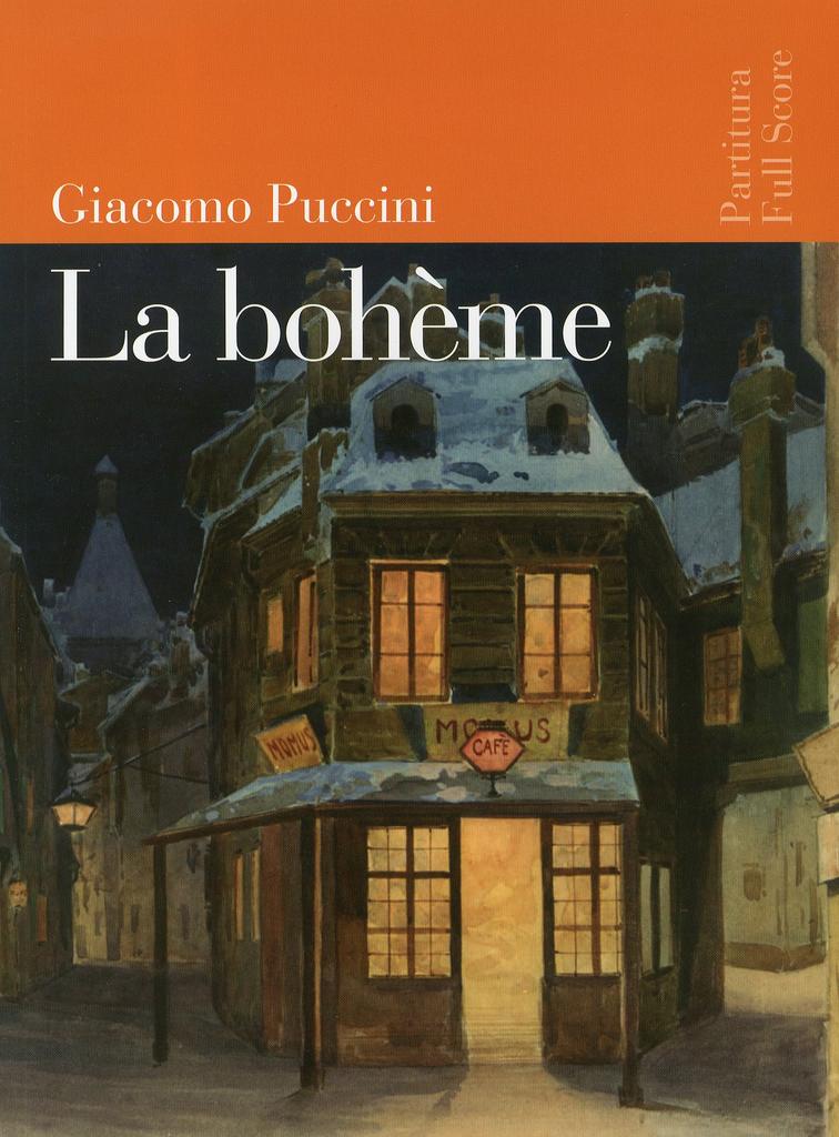 Opera score Puccini "Bohème"/Riccordi/Complete