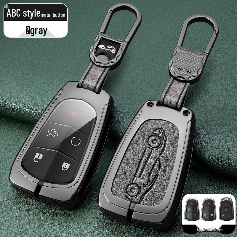 Cadillac XT5, CT5, XT4, XT6, CT6, XTS, ATSL, CT4 Premium Metal Key Cover
