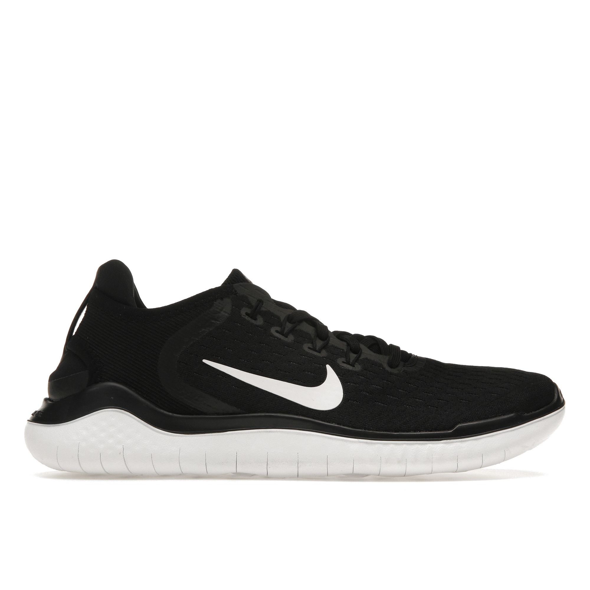 

Женские кроссовки Nike Free RN 2018 черные белые 942837-001