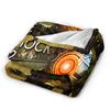 Soft Warm Blanket Airplane Travel B-BioShocks 2 Remastered Throw Blanket Flannel Bedspread For Outdoor Funny Sofa Bed Cover