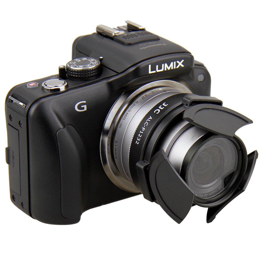 JJC LUMIX G VARIO 12-32 mm 3,5-5,6 spezieller automatischer Objektivdeckel ALC-P1232