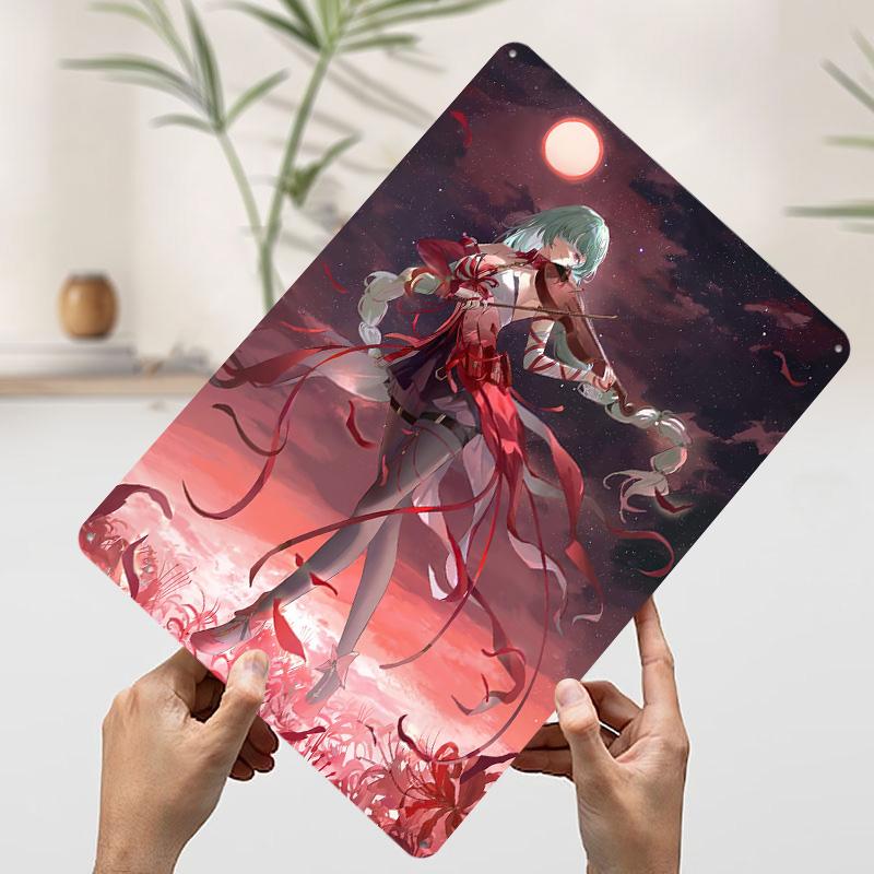 

Phrolova Wuthering Waves Tin Plaque Poster Customized Wall Art Retro Vintage Metal Signs for Man Cave Room Decoration Gaming 7.9x11.8In(20x30cm)