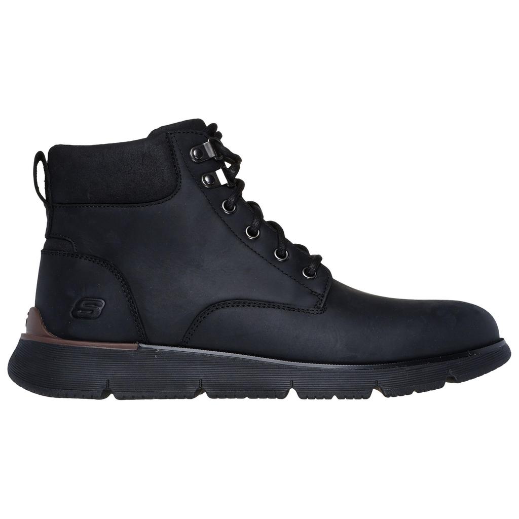 Skechers Augustino-Cobb Comfortable Versatile Short Boots Men Boots Black 205228-BBK